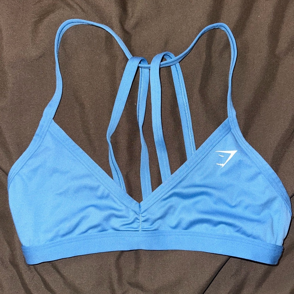 Gymshark Minimal Sports Bra - Coastal Blue